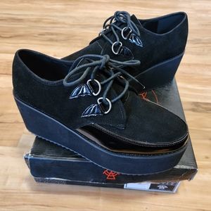 NIB Strange Cvlt Cult - Bela Platform Shoes sz 10 vegan